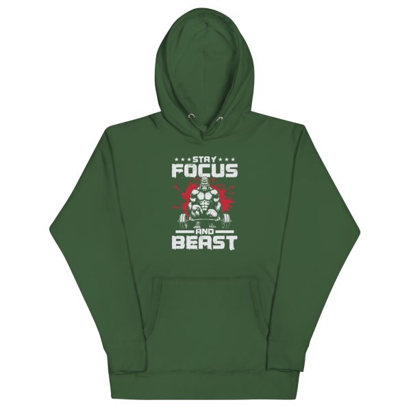 Unleash Your Inner Beast Gym Unisex Hoodie - Image 15