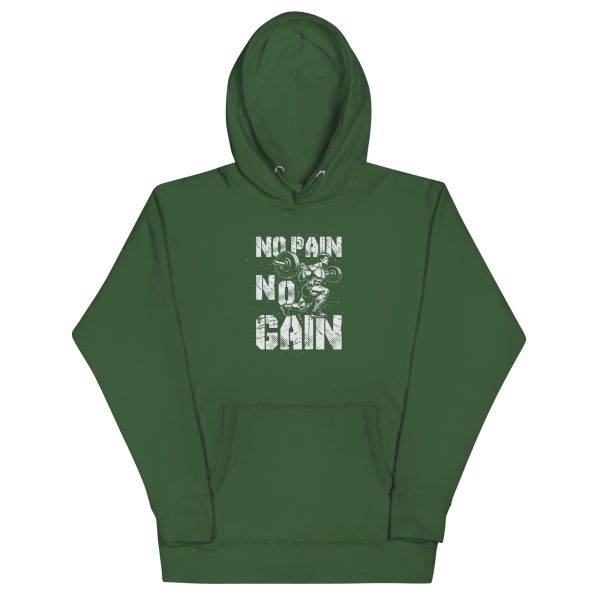 No Pain, No Gain — Motivational Graphic Tee Unisex Hoodie - Image 13