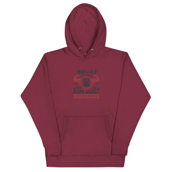 Squat Because No Raps About Little Butts — Funny Gym Tee - Image 6