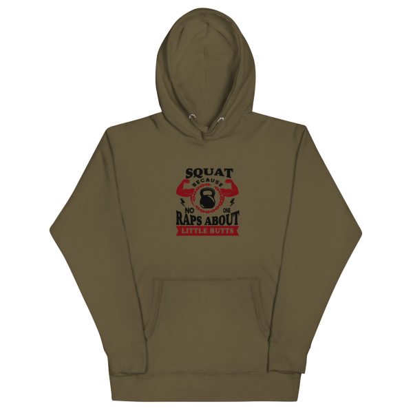 Squat Because No Raps About Little Butts — Funny Gym Tee - Image 14