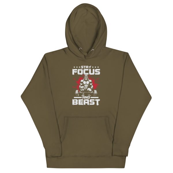 Unleash Your Inner Beast Gym Unisex Hoodie - Image 17