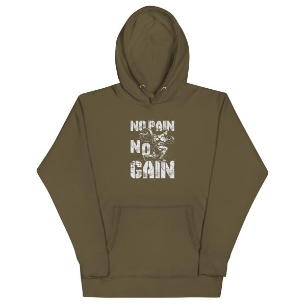 No Pain, No Gain — Motivational Graphic Tee Unisex Hoodie - Image 15