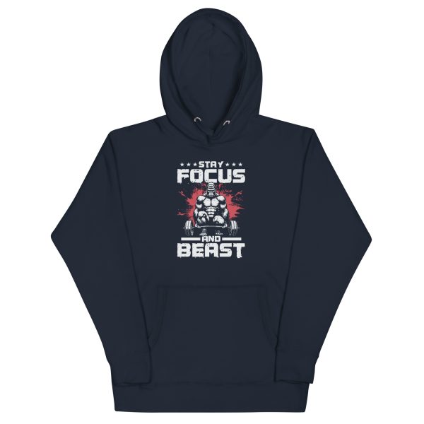Unleash Your Inner Beast Gym Unisex Hoodie - Image 4