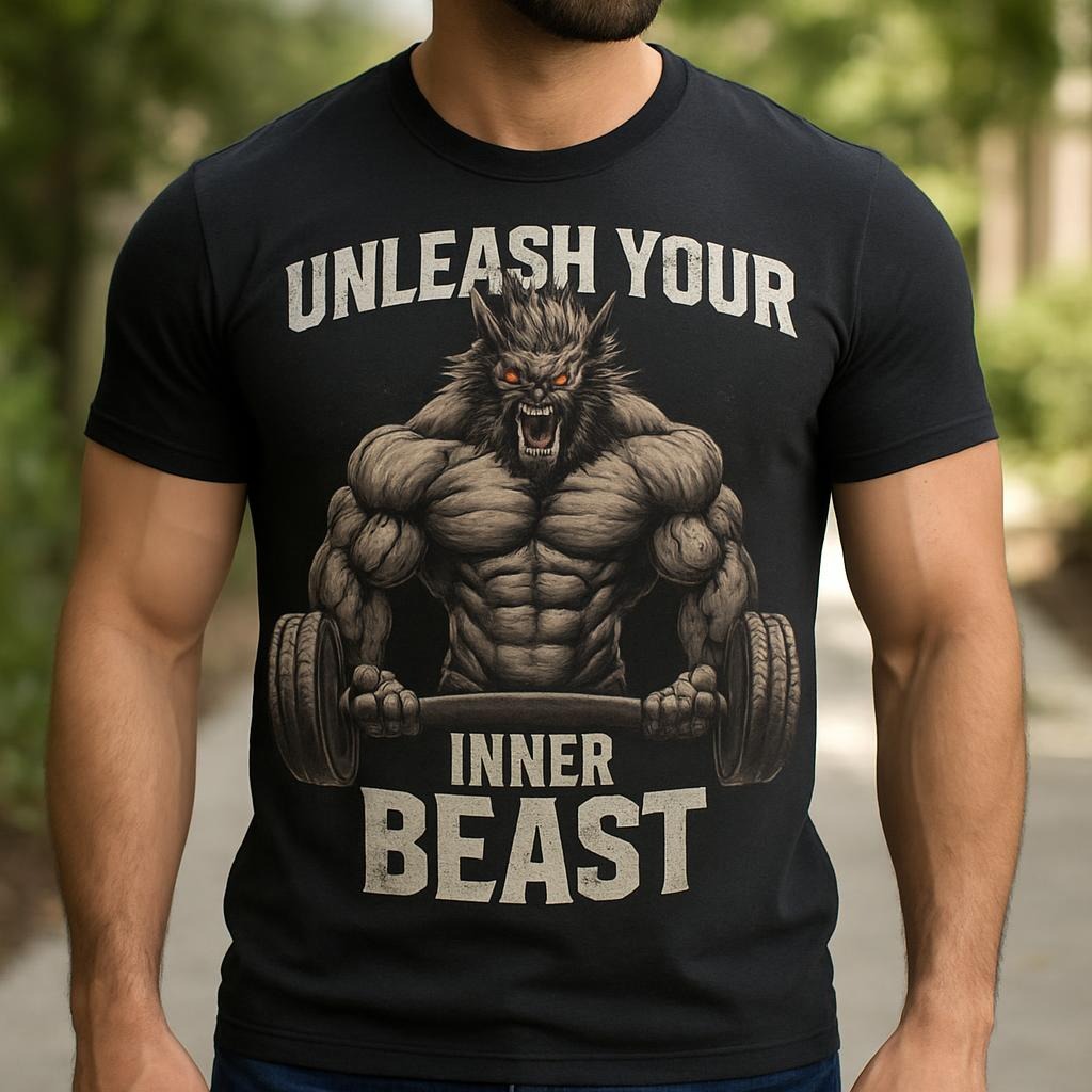Unisex Bodybuilding T-Shirt: Unleash Your Inner Beast