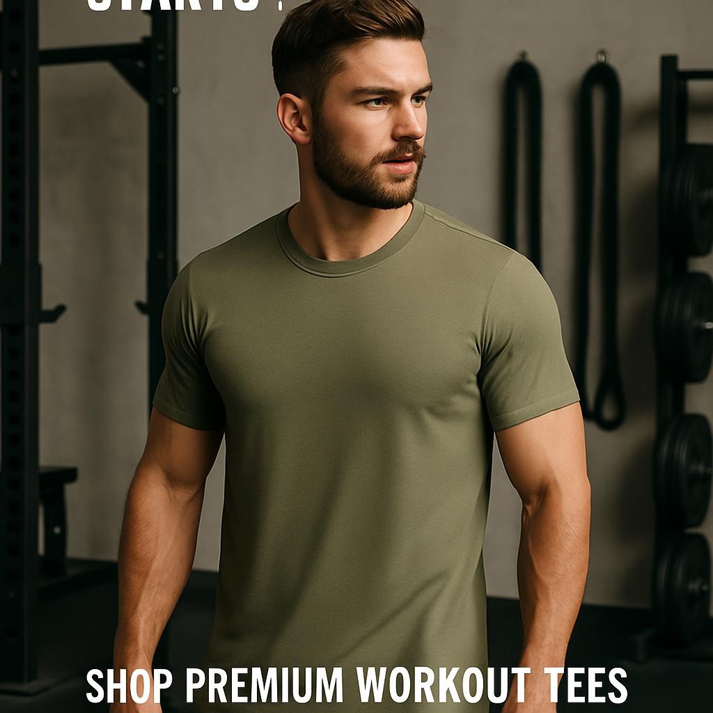 Your Gym Style Starts Here – Shop Premium Workout Tees