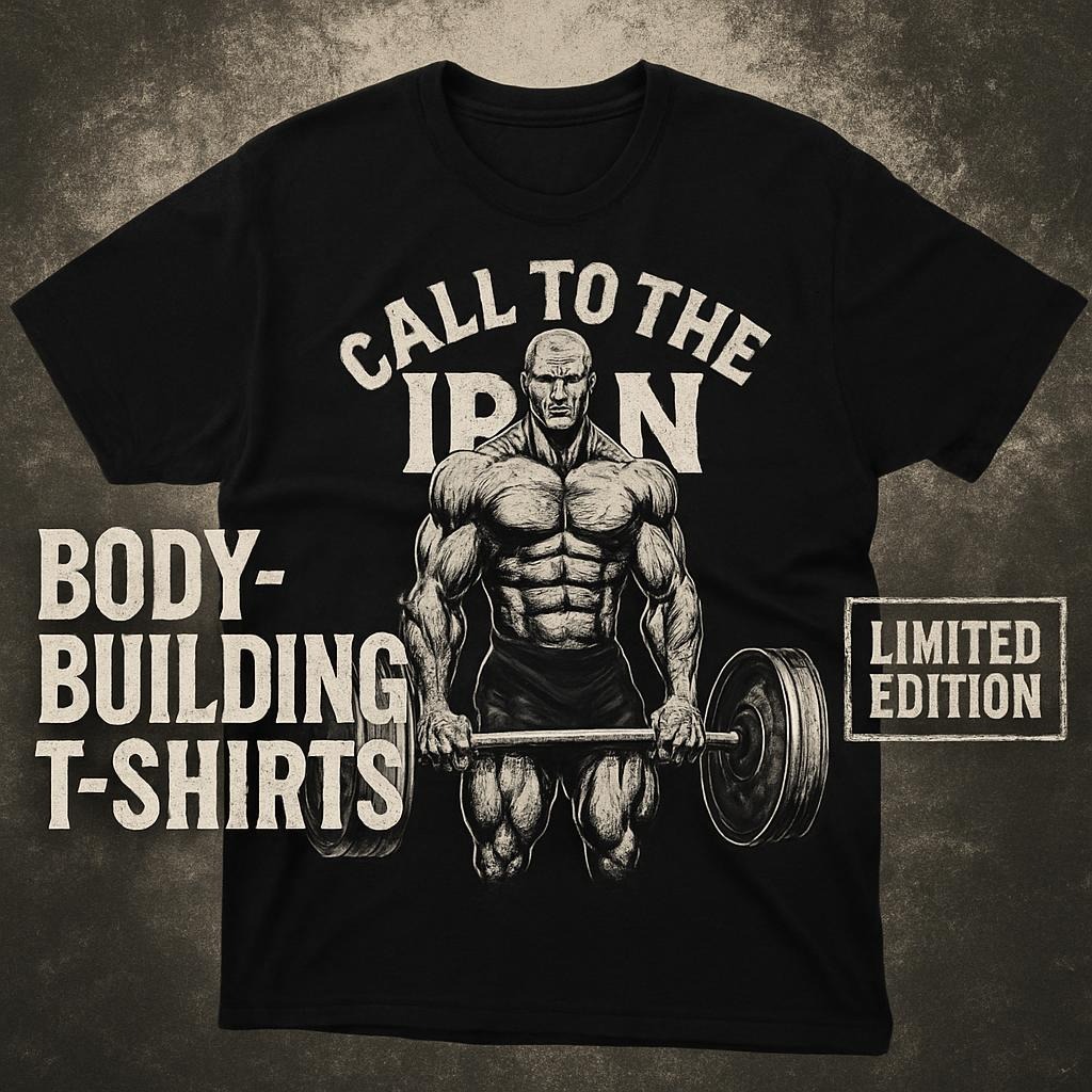 Call to the Iron: Limited Edition Bodybuilding T-Shirts