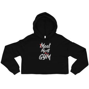 Meet Me at the Gym Crop Hoodie