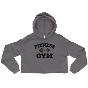 PowerMotion Gym Tee Crop Hoodie