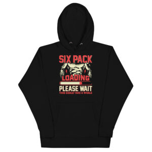 Sex Pack Loading… Please Wait Unisex Hoodie