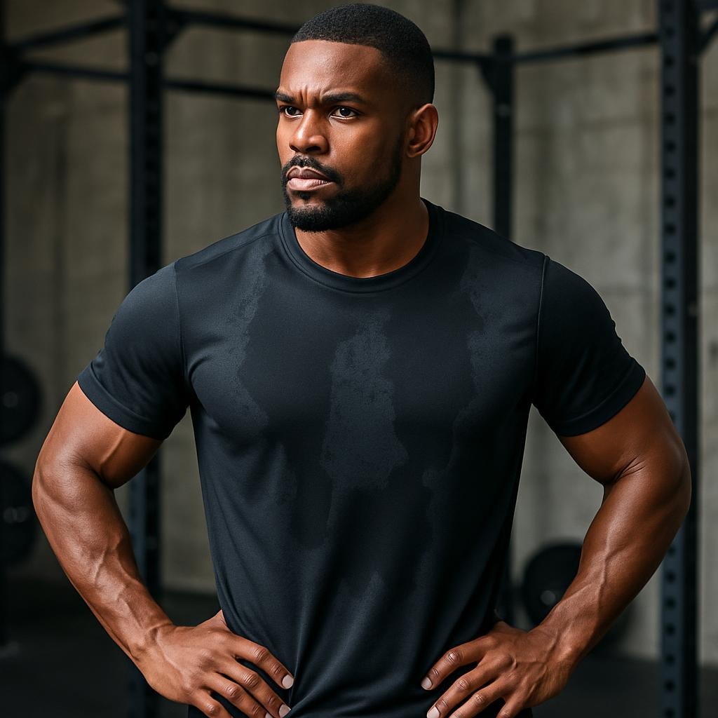 Men’s Sweat-Proof Gym T-Shirt