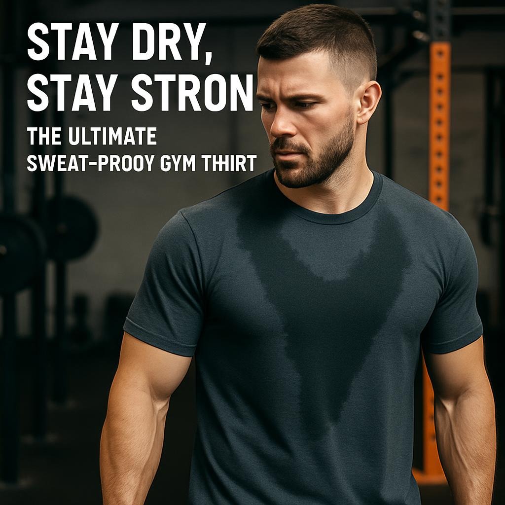 Stay Dry, Stay Strong — The Ultimate Sweat-Proof Gym T-shirt