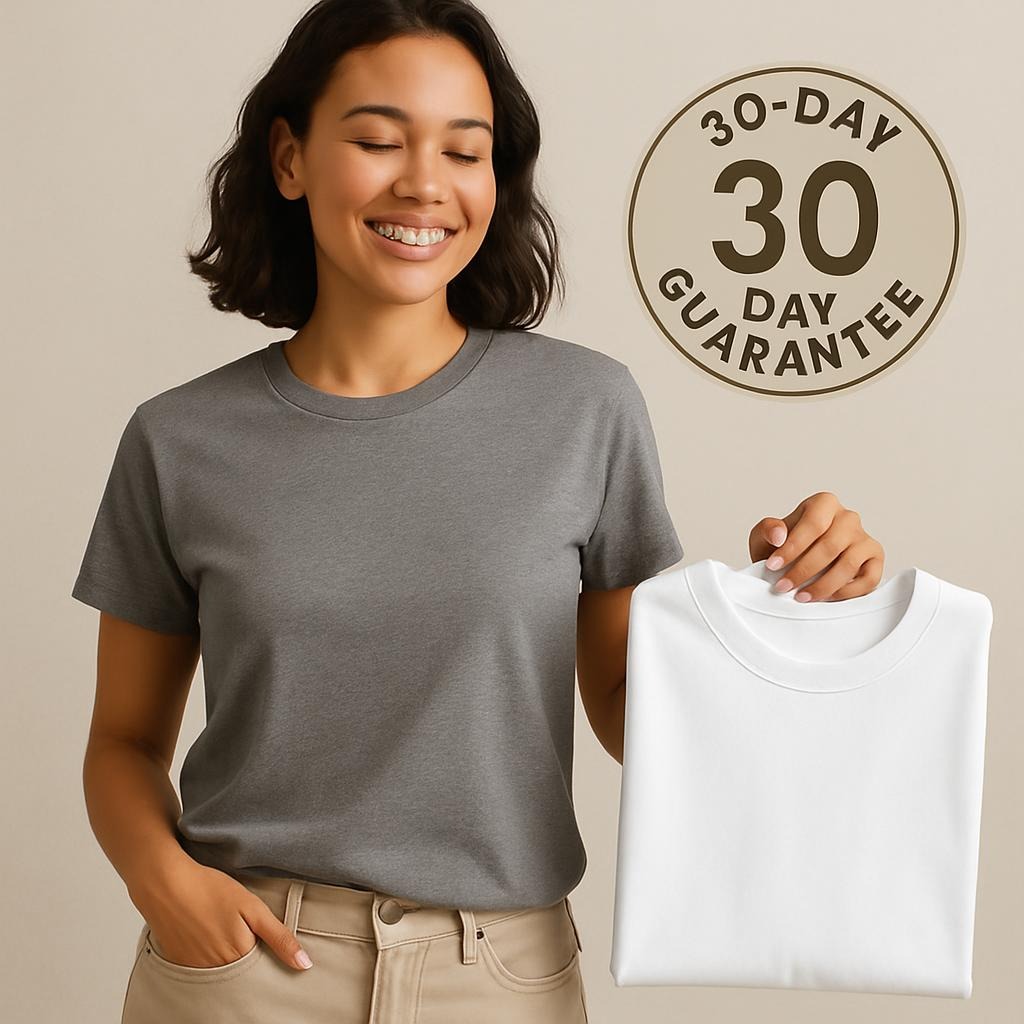 Risk-Free Comfort: Get Your Dream T-shirt With 30-Day Guarantee