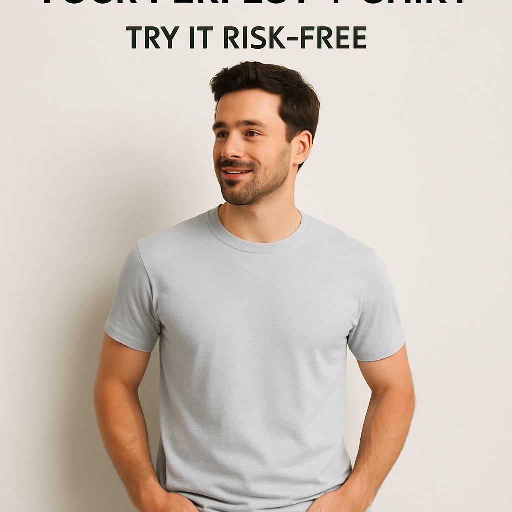 Your Perfect T-shirt Awaits – Try It Risk-Free Today!