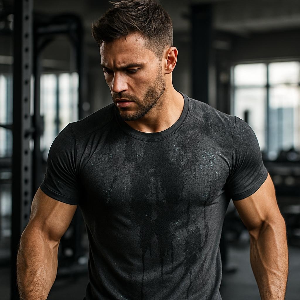 Sweat-Proof Gym T-shirt for Intense Workouts
