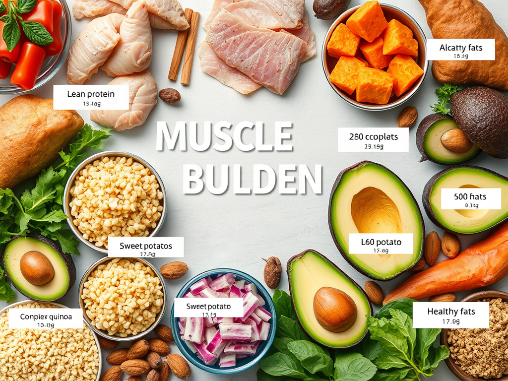 Nutrition for Muscle Building: Best Foods and Macronutrient Ratios