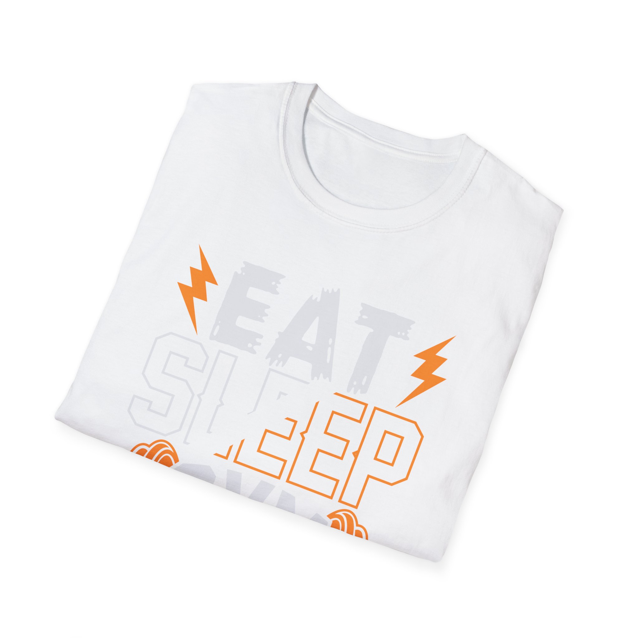 Gym Life T-Shirt — "Eat Sleep Gym Repeat" Fitness Tee - Image 2