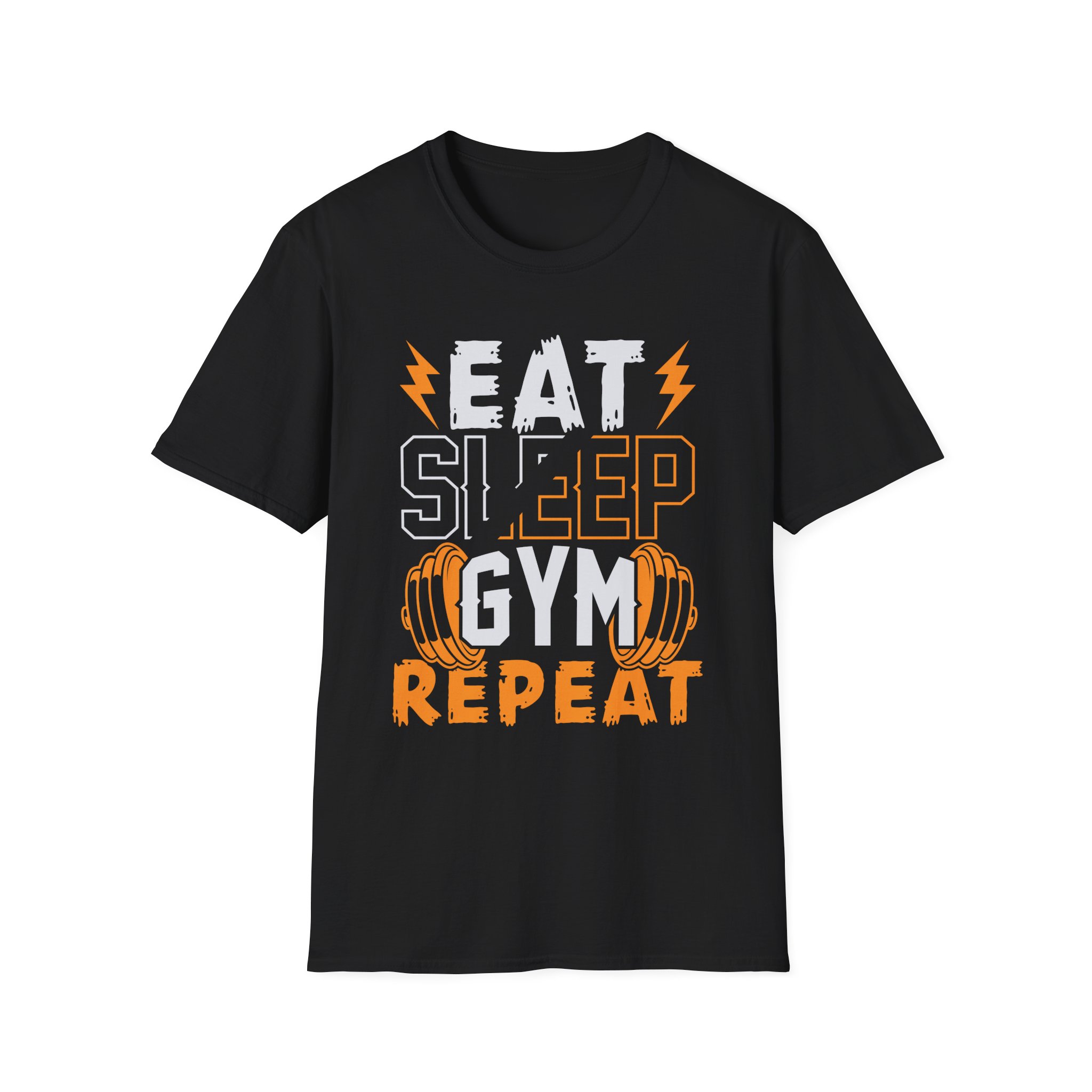 Gym Life T-Shirt — "Eat Sleep Gym Repeat" Fitness Tee - Image 3
